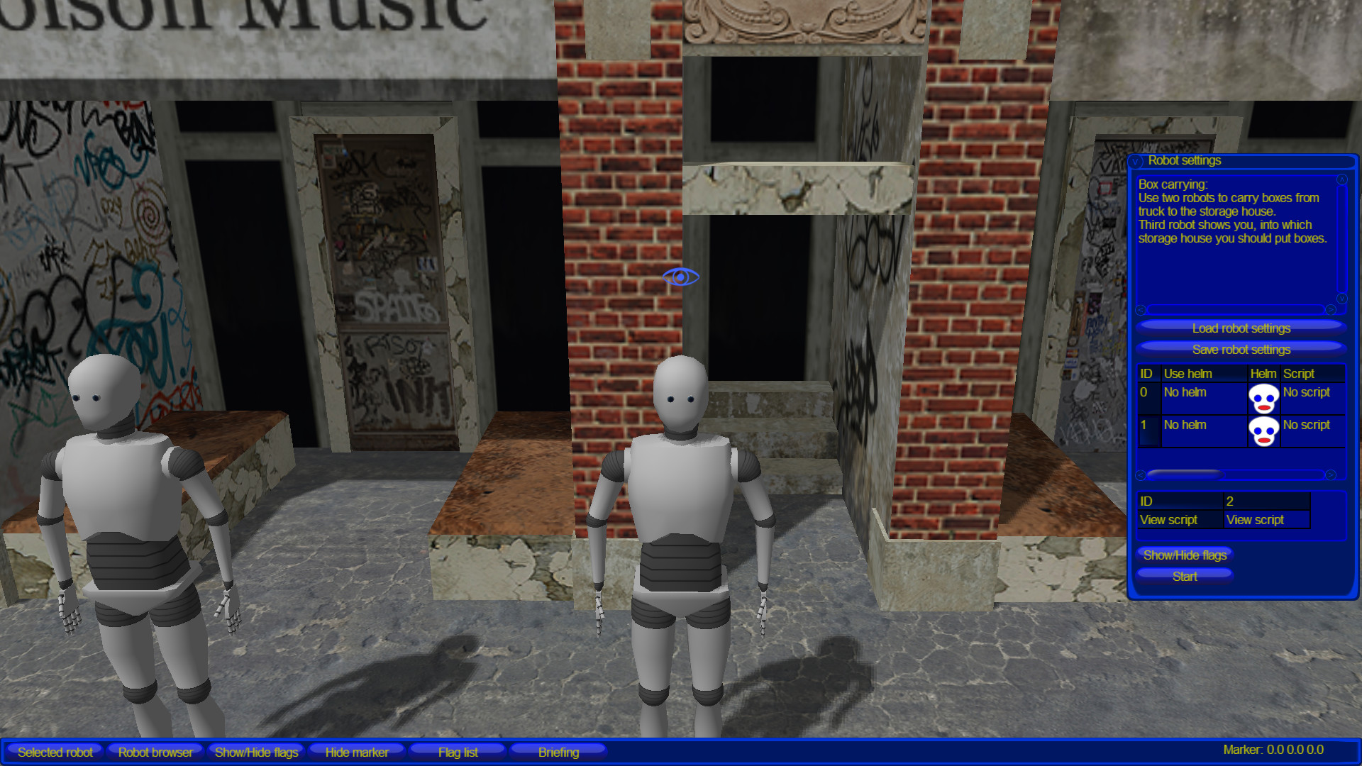 Virtual Robots: Robot Programming Simulator