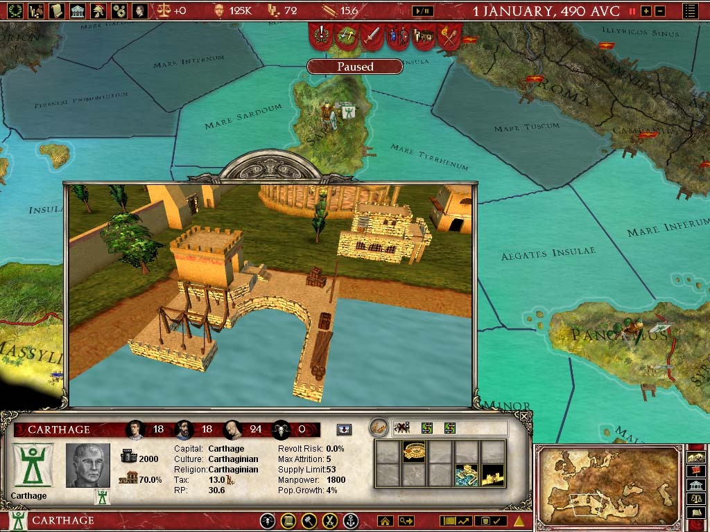 Europa Universalis: Rome – Gold Edition