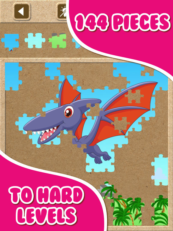 Dinosaur Jigsaw Puzzles – Kids Games for Toddlers