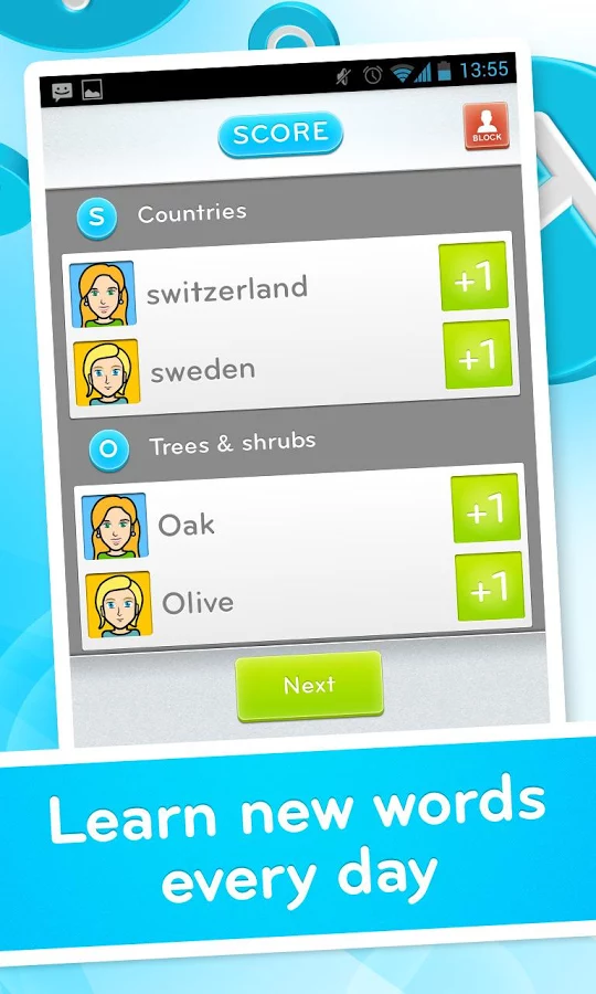 94 Seconds: category word game