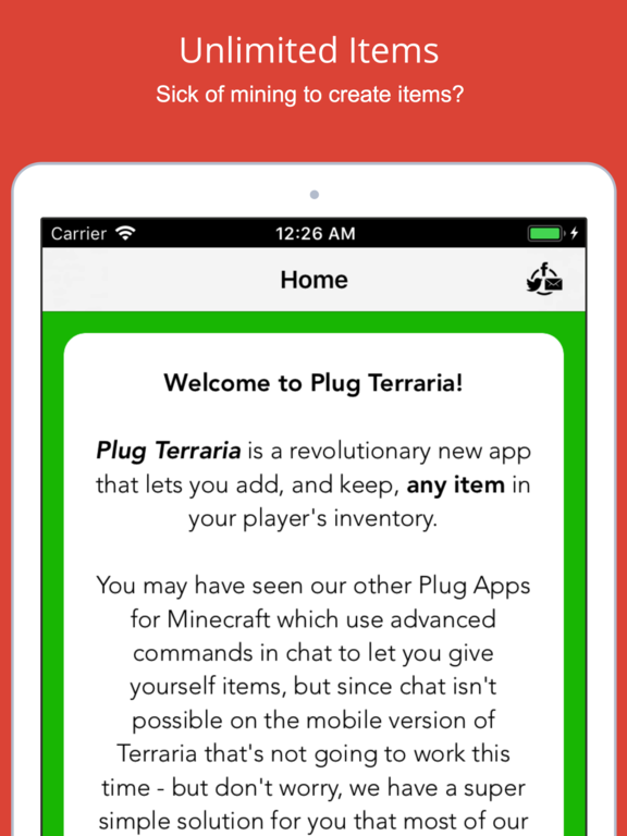 Plug for Terraria