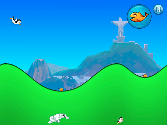 Racing Penguin: Slide and Fly!