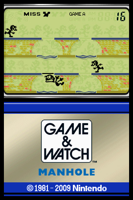 Game &amp; Watch Manhole