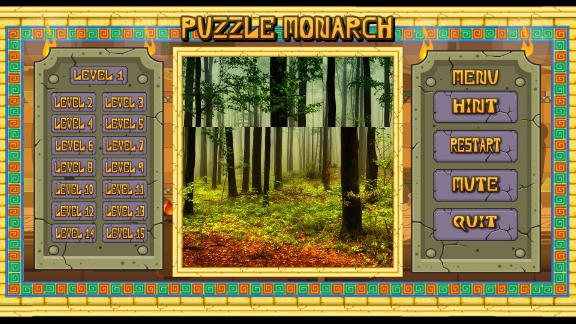 Puzzle Monarch: Forests