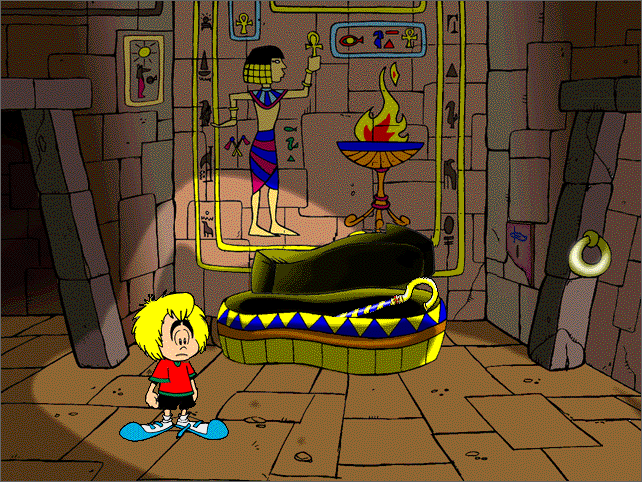 Gustavinho em O Enigma da Esfinge