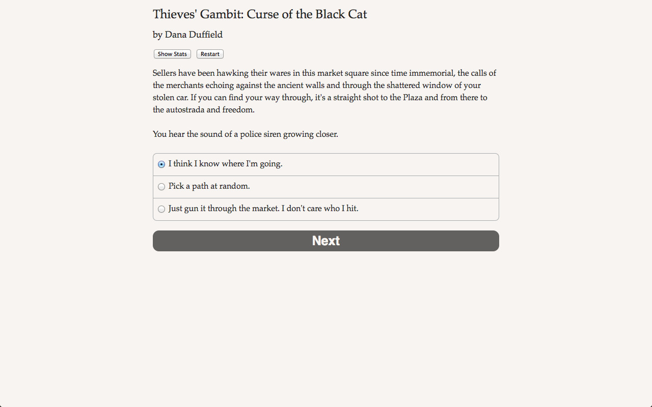 Thieves’ Gambit: The Curse of the Black Cat