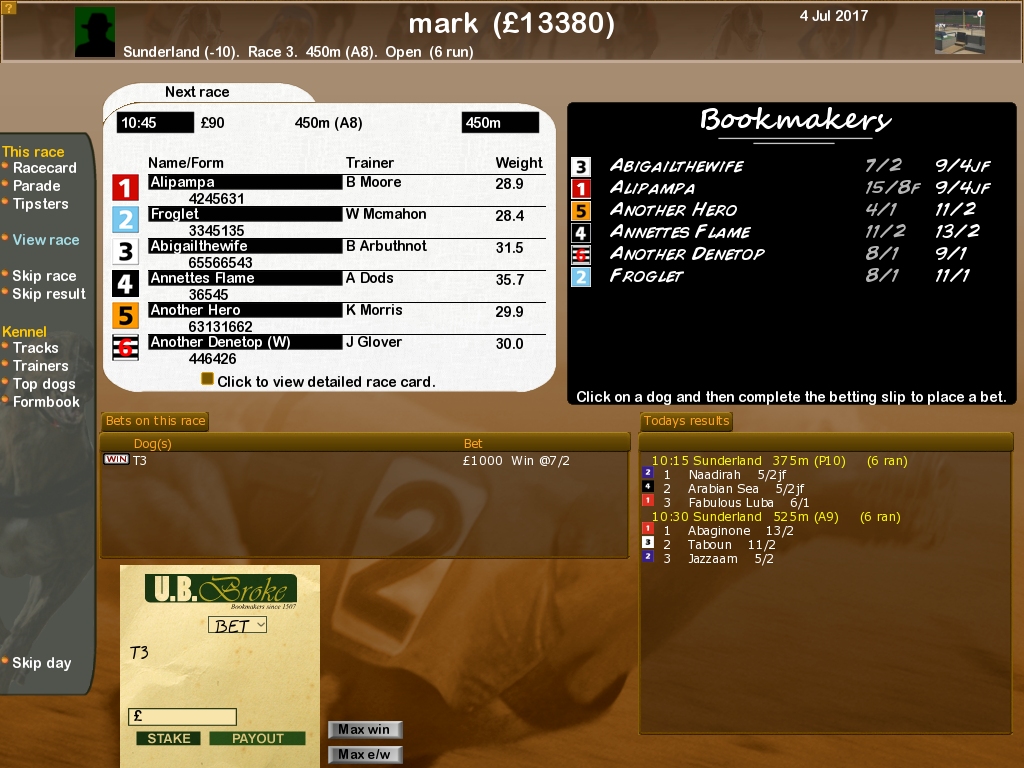 Greyhound Manager 2 Rebooted