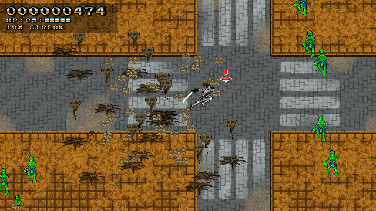 Space Robot Samurai Zombie Slayer