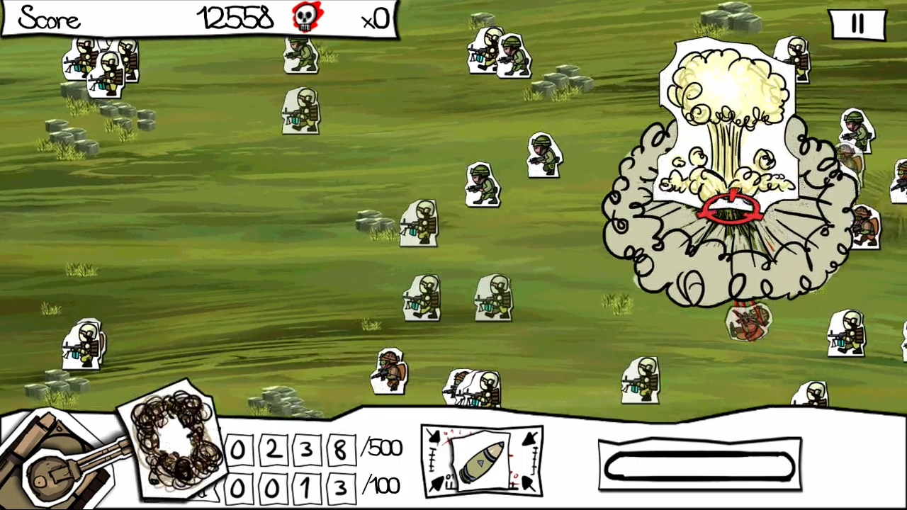 Paper Wars: Cannon Fodder Devastated