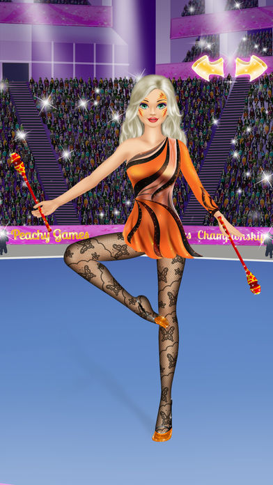 Gymnastics Salon – Makeup &amp; Dressup Girls Game