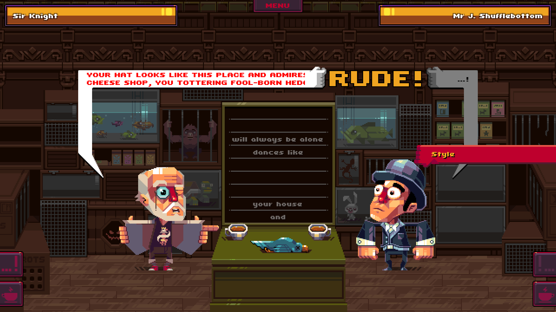Oh…Sir!! The Insult Simulator