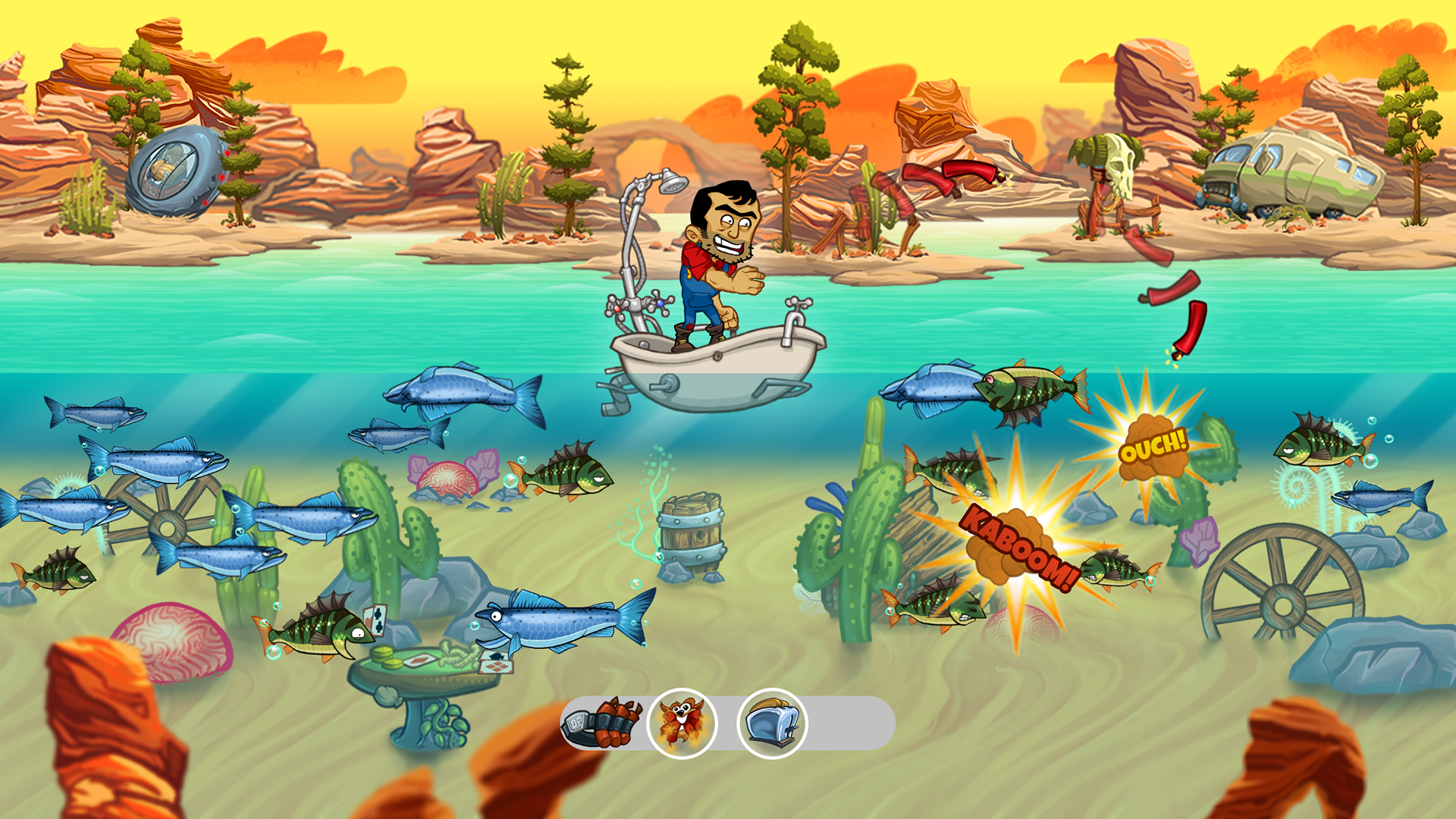 Dynamite Fishing: World Games