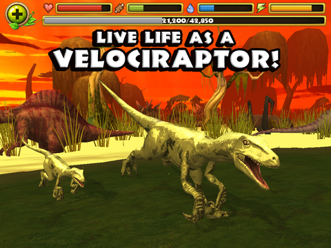 Jurassic Life: Velociraptor Dinosaur Simulator