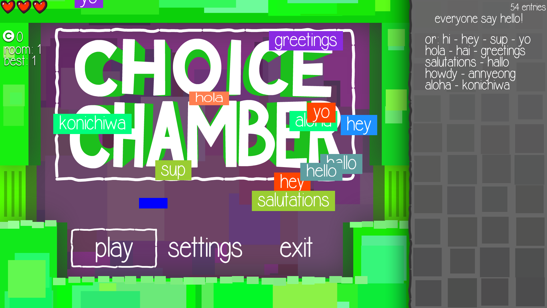Choice Chamber