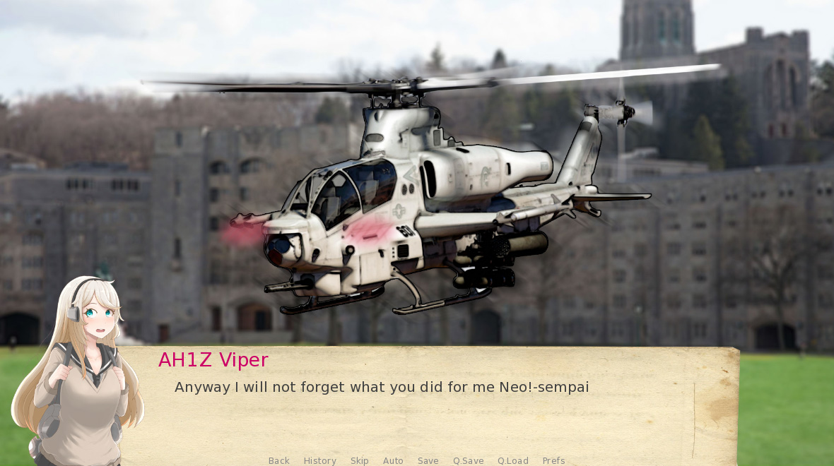 Attack Helicopter Dating Simulator
