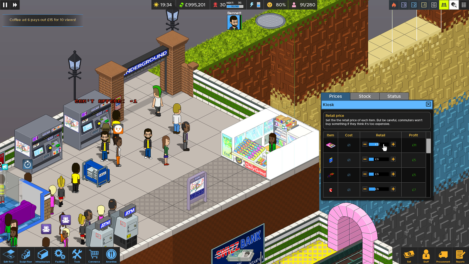 Overcrowd: A Commute ‘Em Up