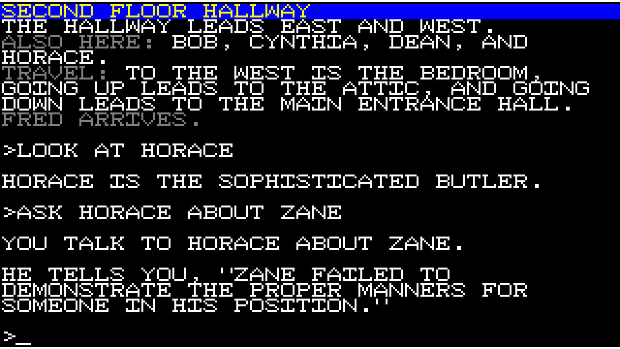 Ozapell Mystery Text Adventure