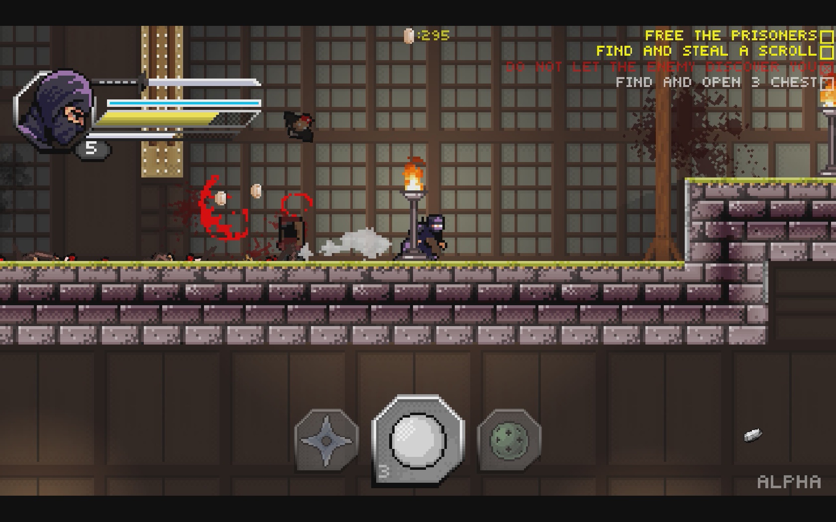 Pixel Shinobi: Nine demons of Mamoru