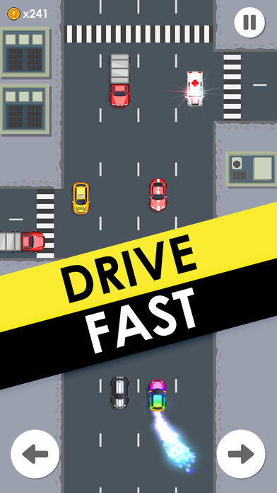 Drive Fast – 2d Retro Racing