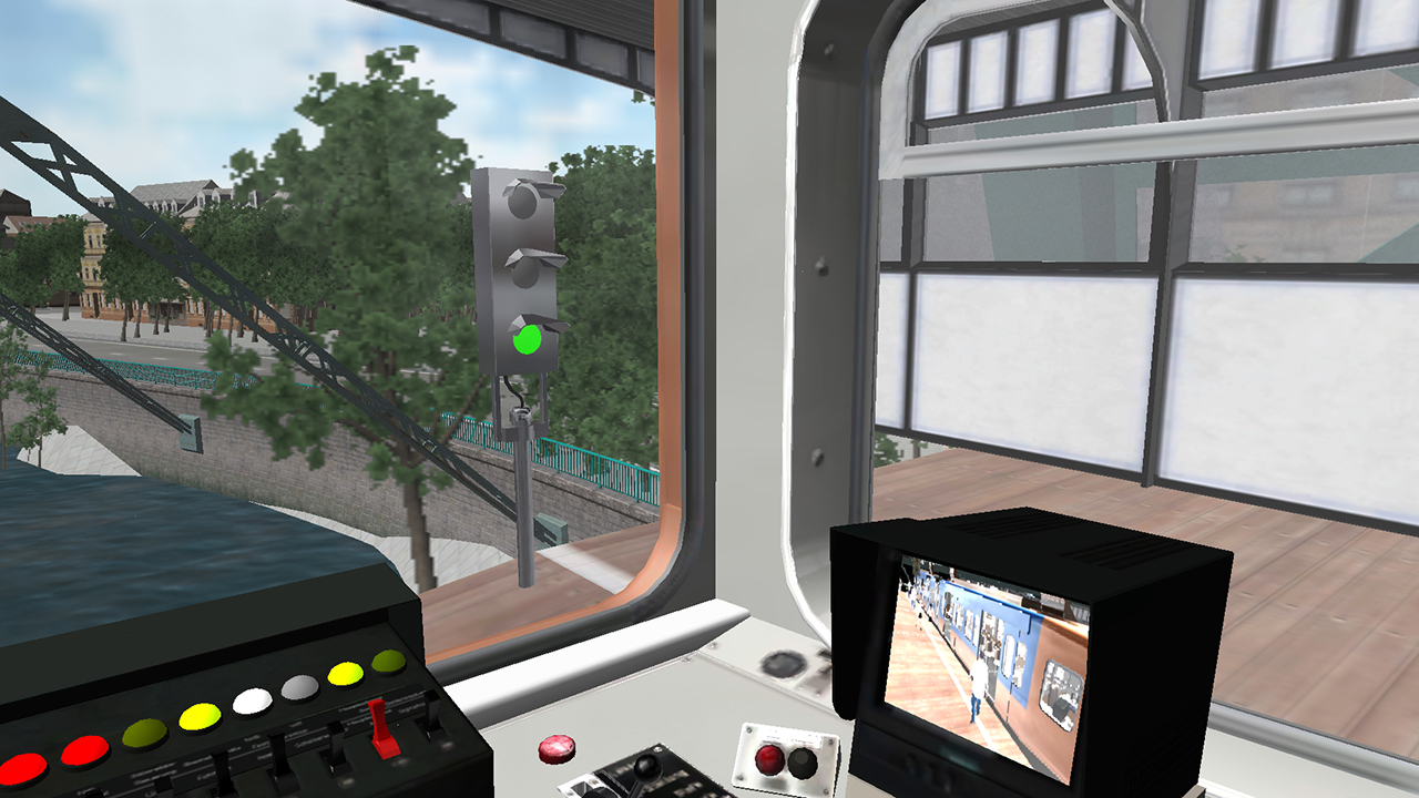 Suspension Railroad Simulator