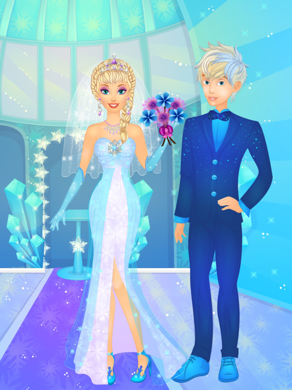 Ice Queen Wedding Salon: Frost Bridal Game