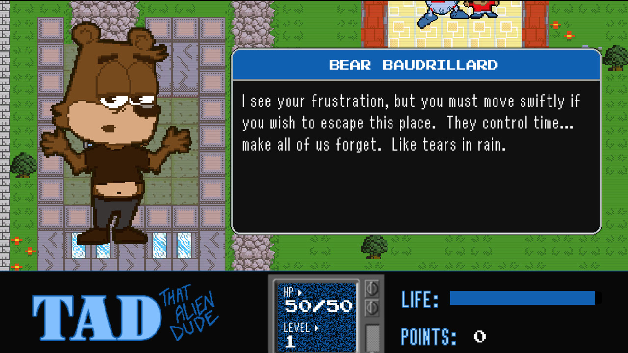 TAD: That Alien Dude