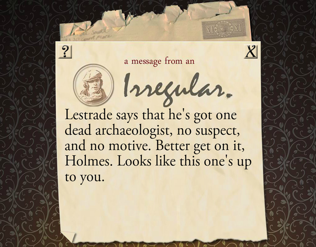 Sherlock Holmes Consulting Detective: The Case of the Mummy’s Curse