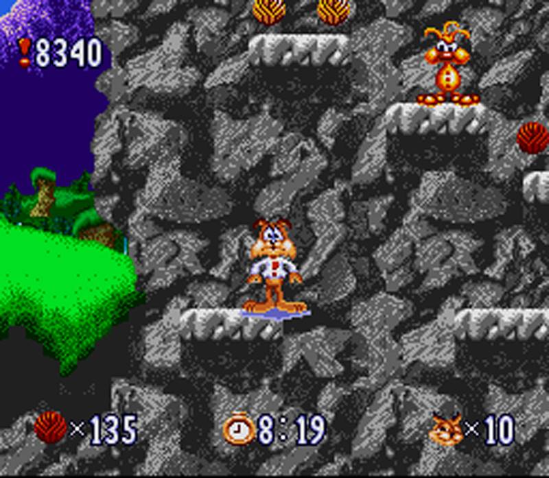 Bubsy in Claws Encounters of the Furred Kind