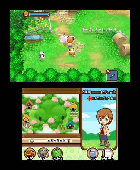 Harvest Moon: The Tale of Two Towns