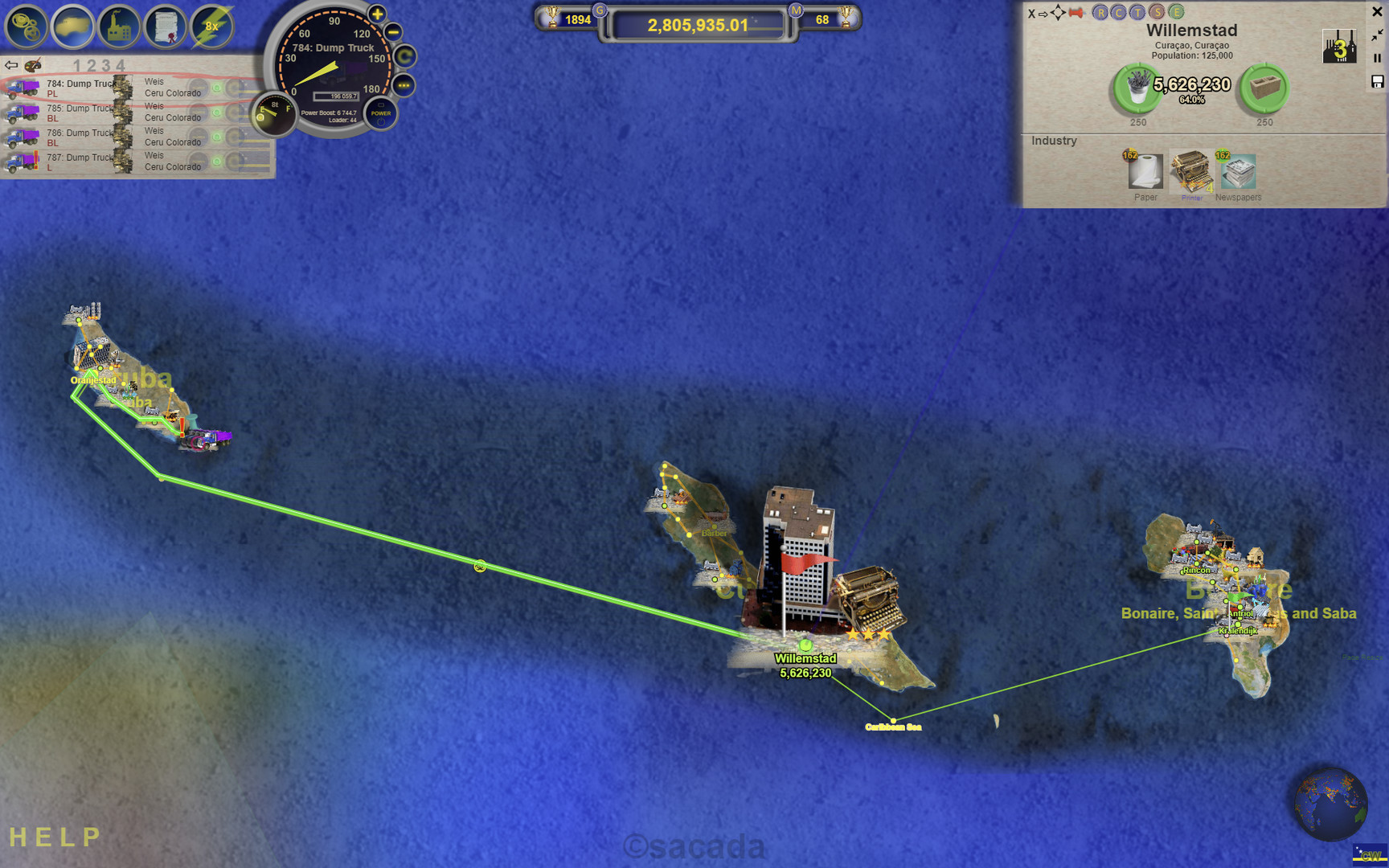 Logistical: ABC Islands