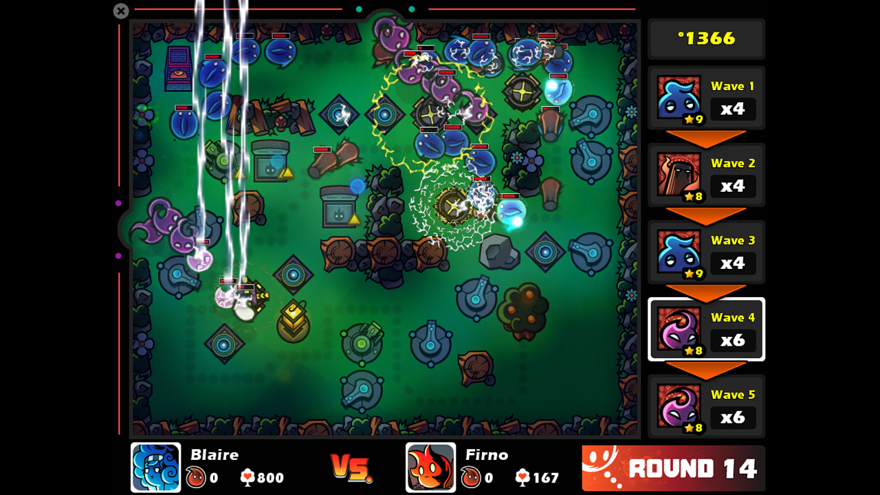 Fire With Fire: Online Tower Attack and Defense