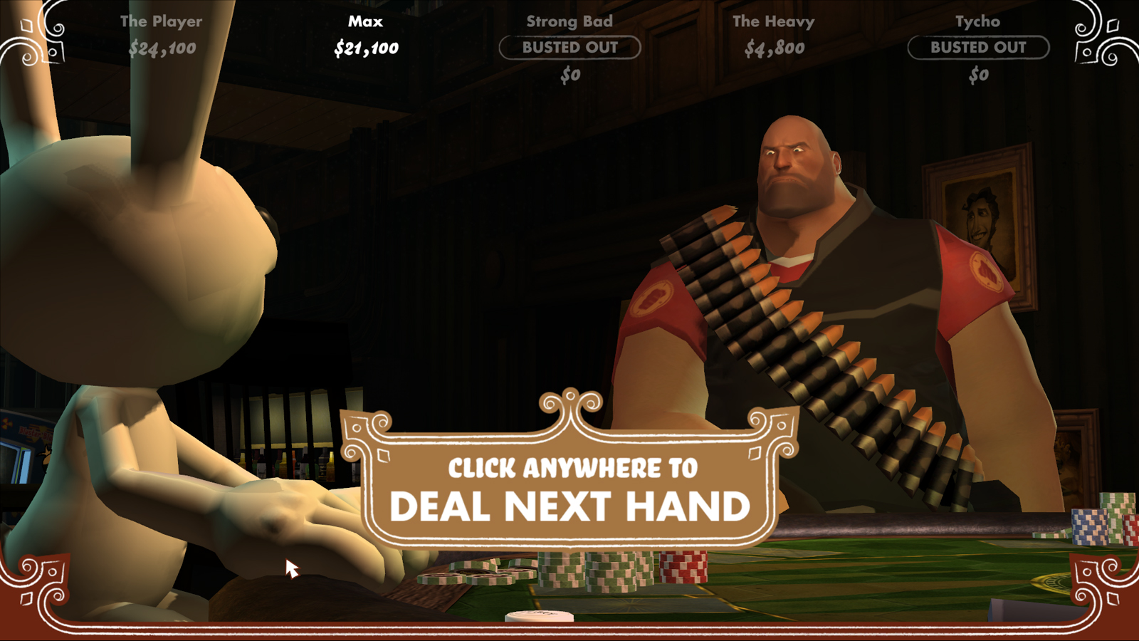 Poker Night at the Inventory