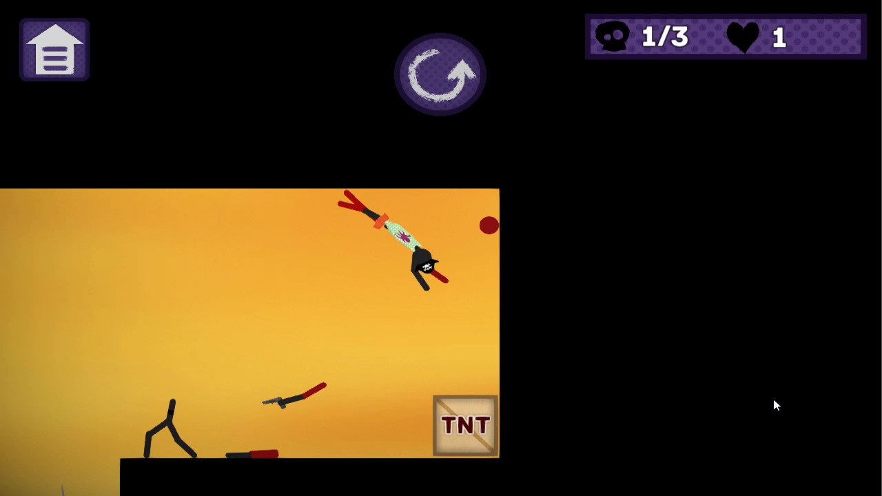 Stickman Backflip Killer zone