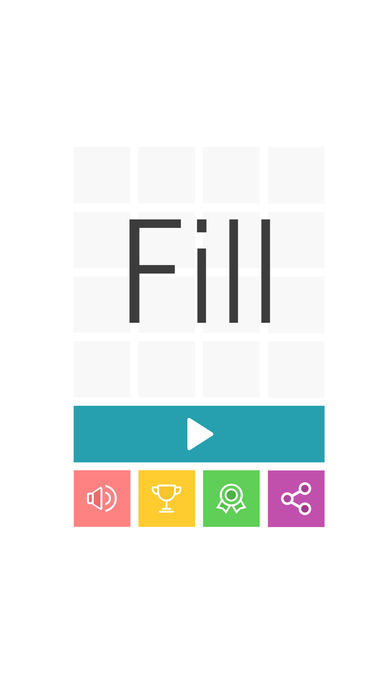 Fill one-line puzzle game