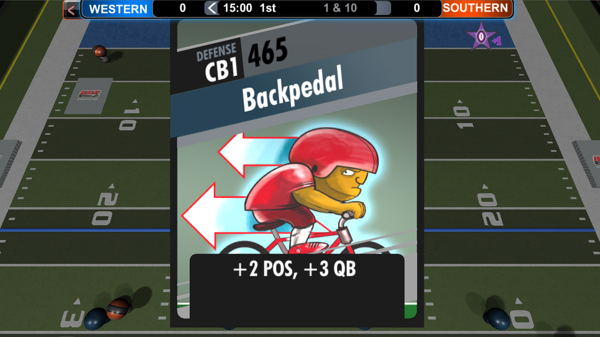Action Card Football