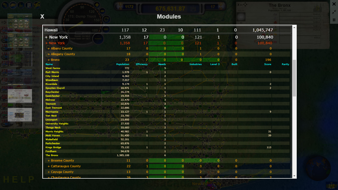 Logistical: USA – New York