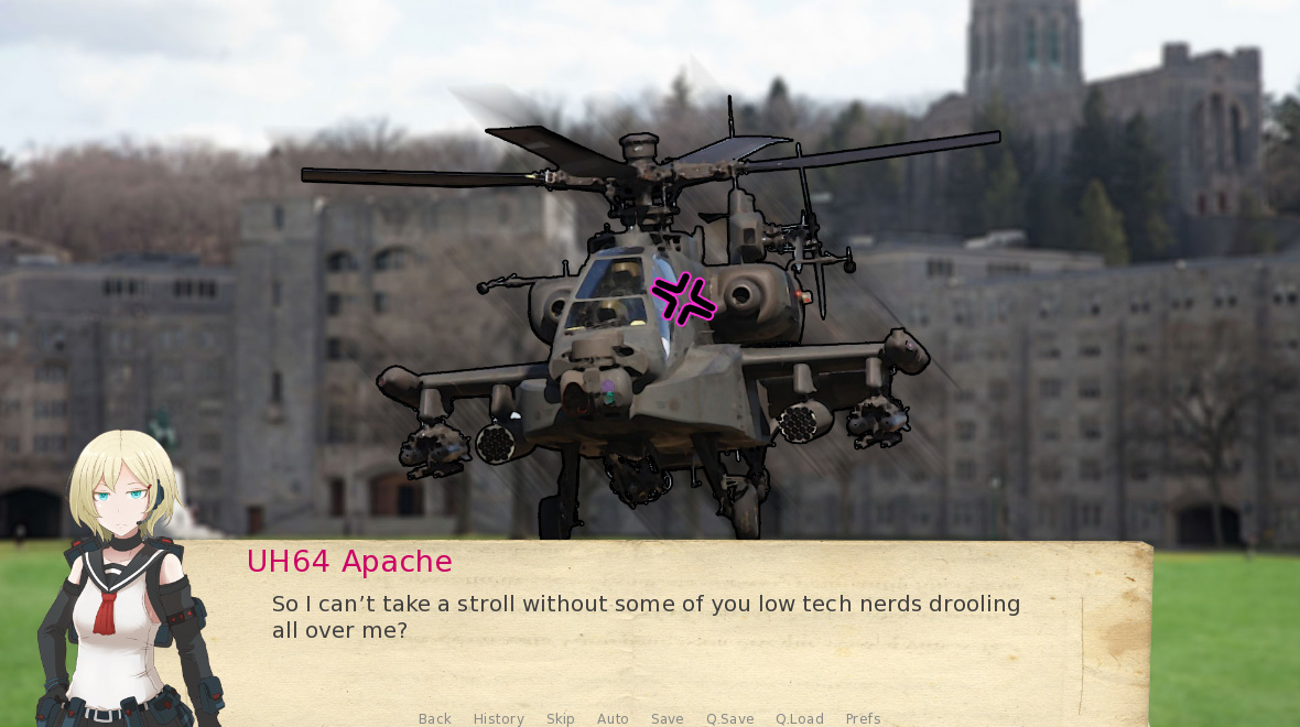 Attack Helicopter Dating Simulator