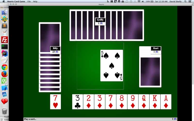 Hearts Card Game