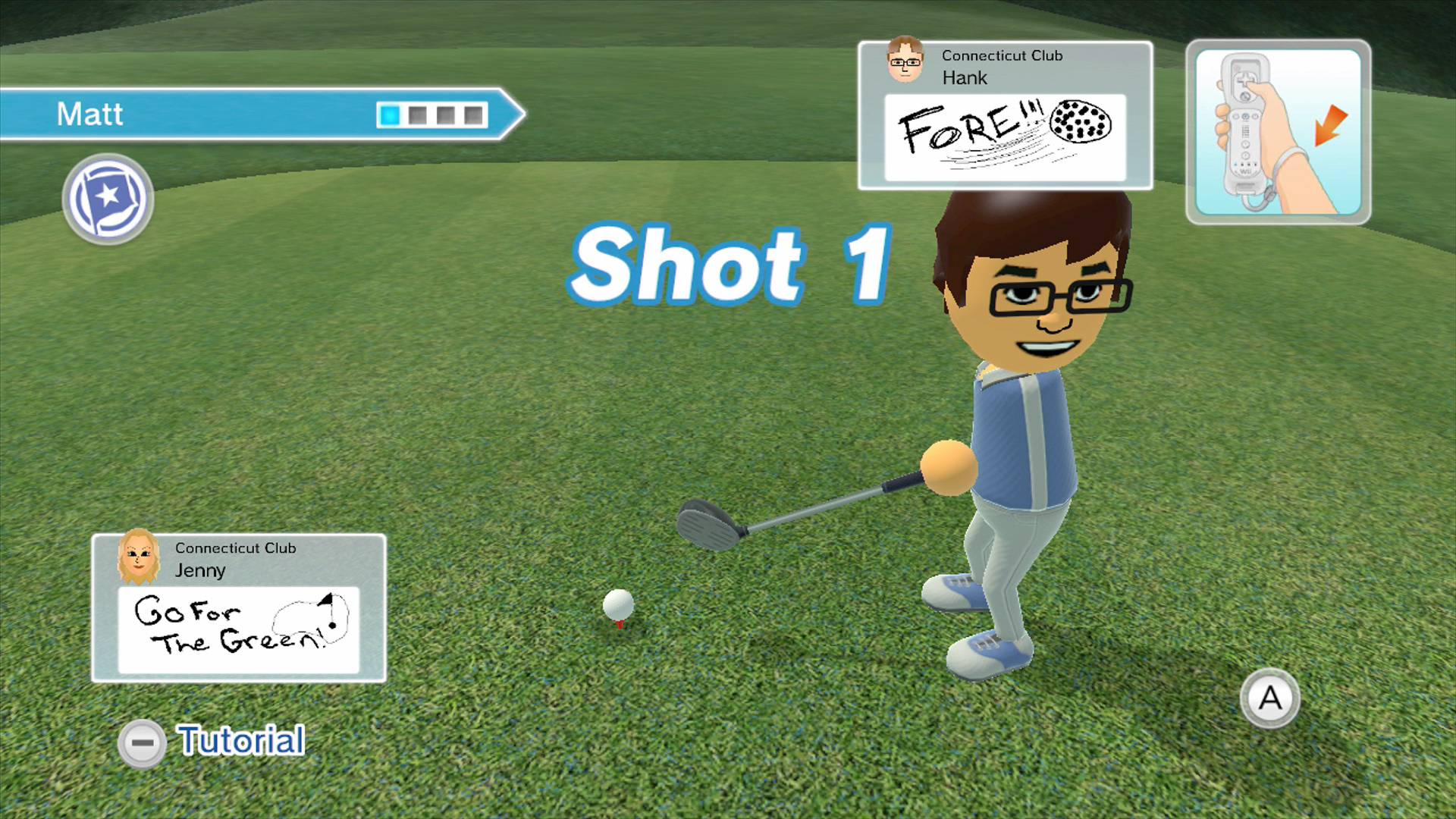 Wii Sports Club: Golf