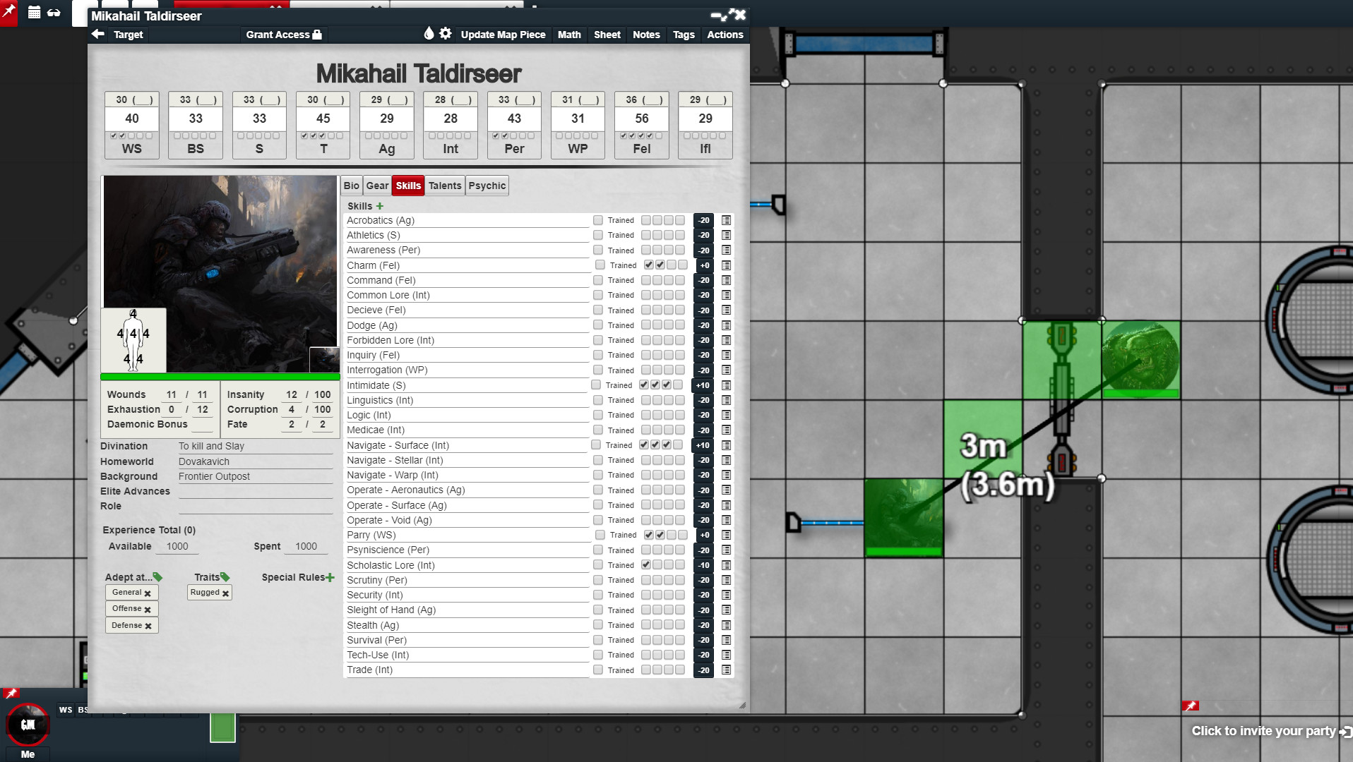 GM Forge – Virtual Tabletop