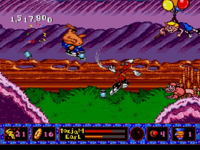 ToeJam &amp; Earl in Panic on Funkotron