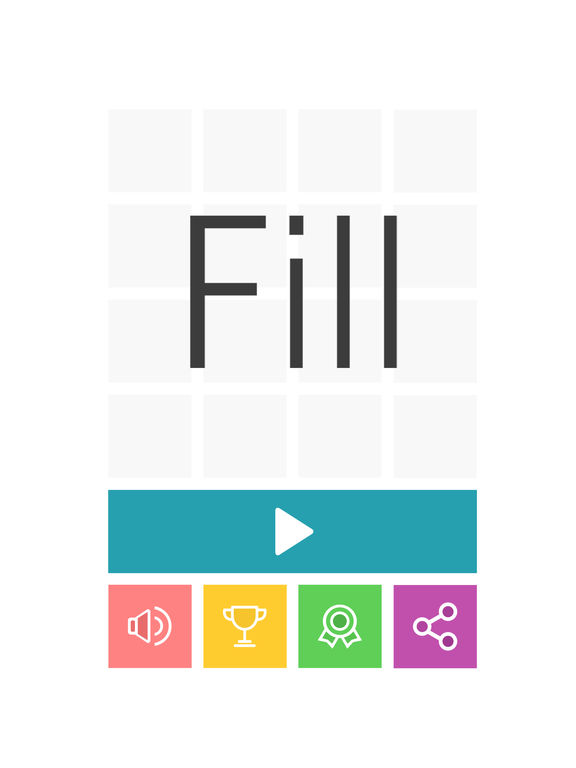 Fill one-line puzzle game
