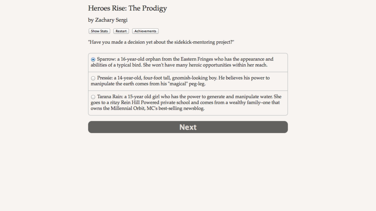 Heroes Rise: The Prodigy