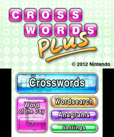 Crosswords Plus