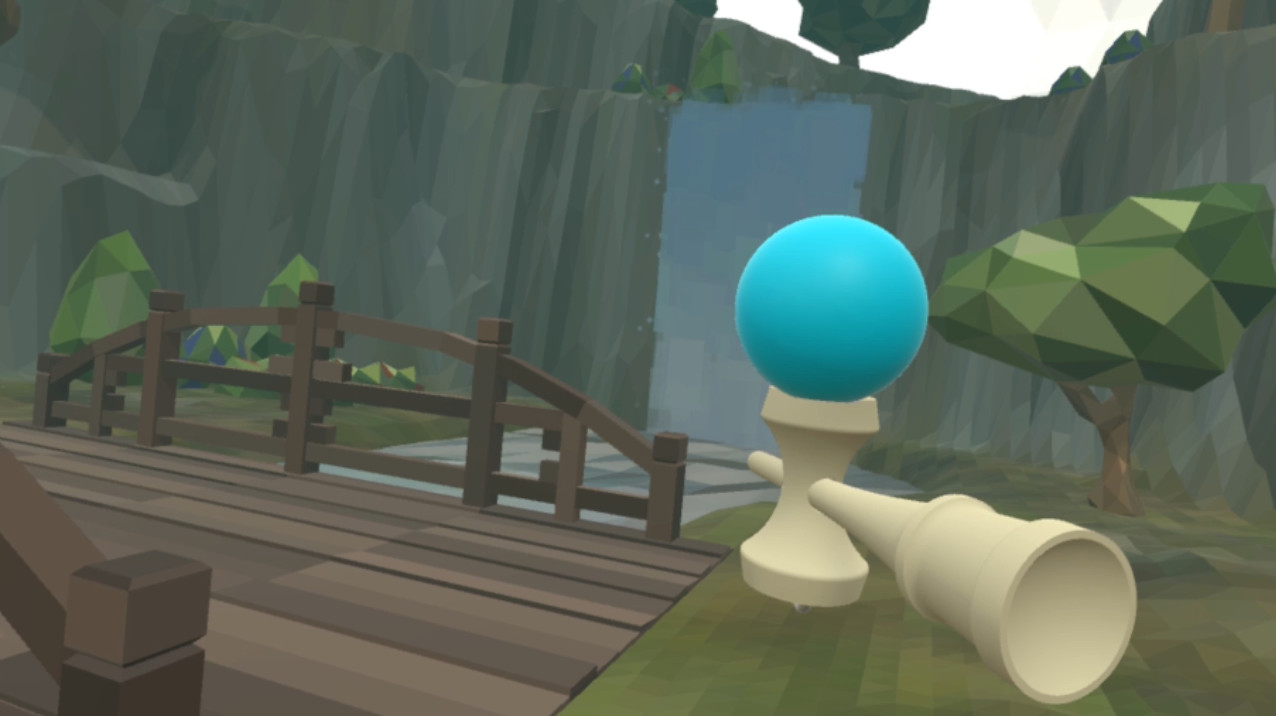 KendamVR: Virtual Reality Kendama