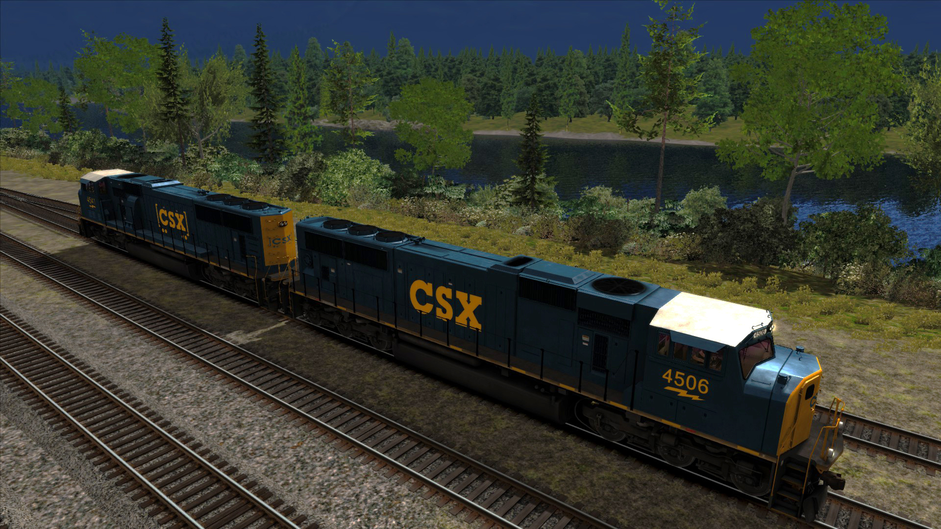 Train Simulator Classic: CSX SD70MAC Add-on Livery