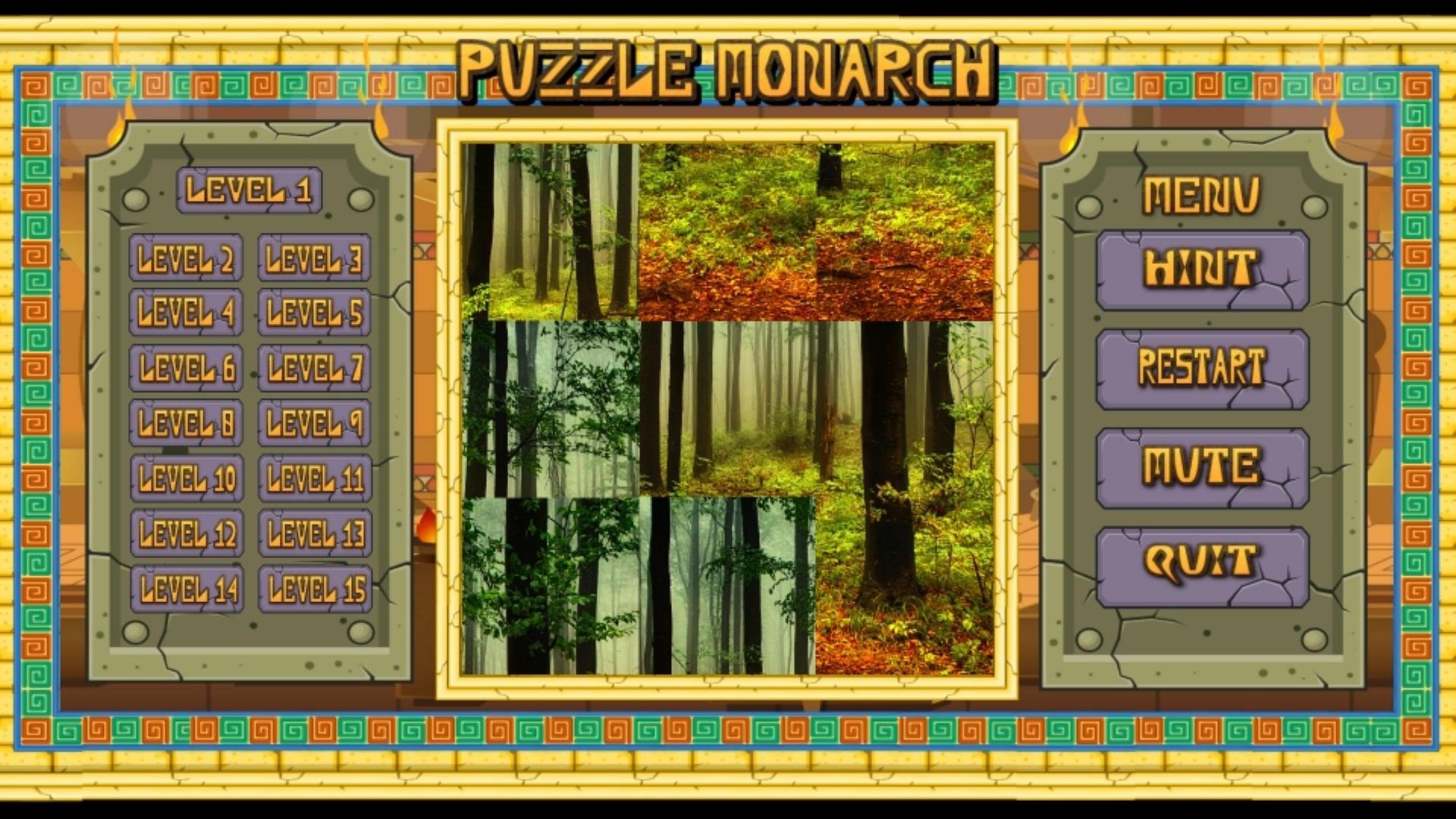 Puzzle Monarch: Forests