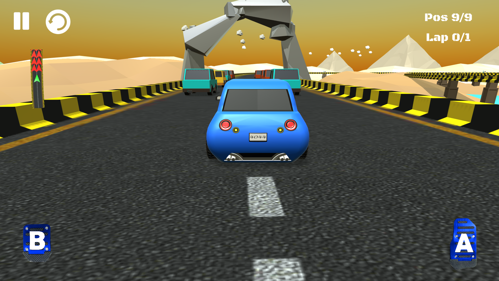 Mini Racing Mania: Multiplayer