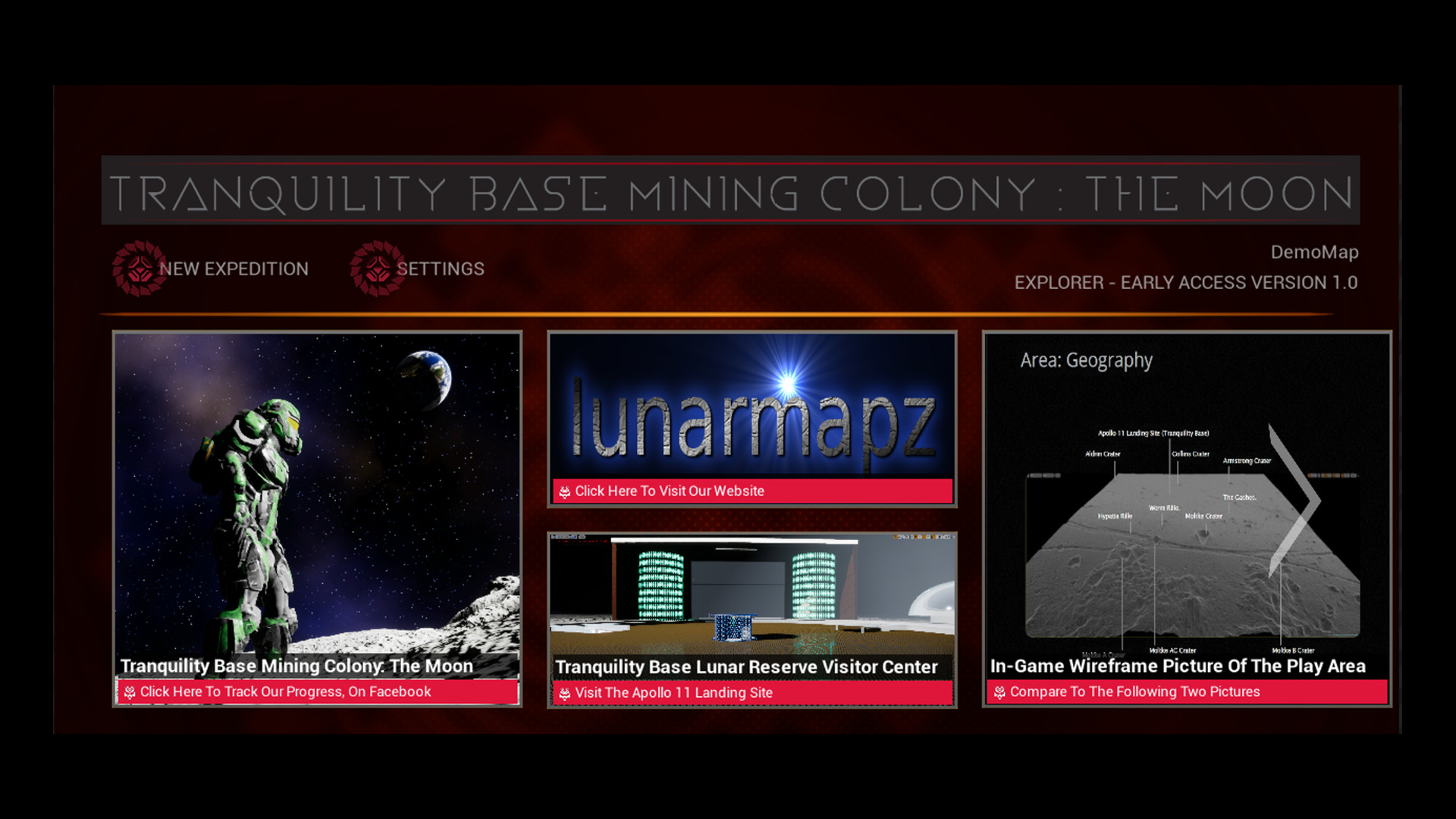 Tranquility Base Mining Colony: The Moon – Explorer Version