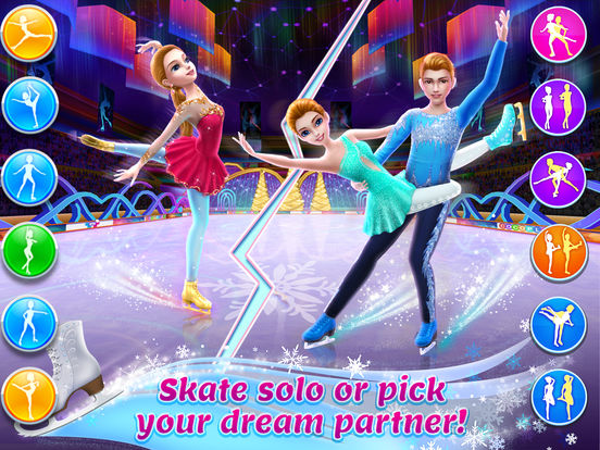 Ice Skating Ballerina